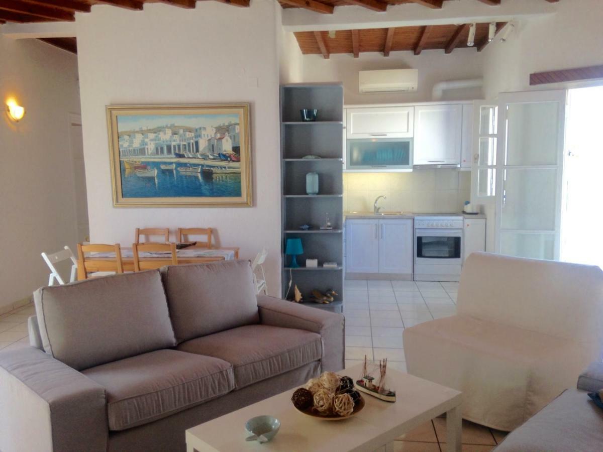 Magical Ornos! Beach House!Beach 1' Walk-Mykonos Town 2Km Екстериор снимка