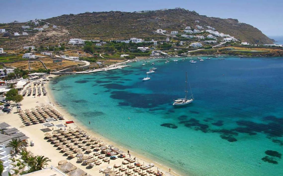 Magical Ornos! Beach House!Beach 1' Walk-Mykonos Town 2Km Екстериор снимка